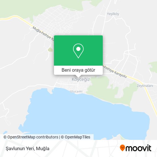 Şavlunun Yeri harita