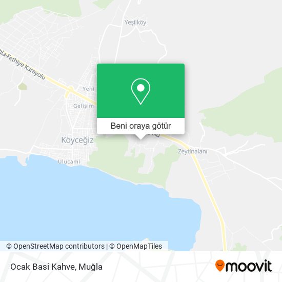 Ocak Basi Kahve harita