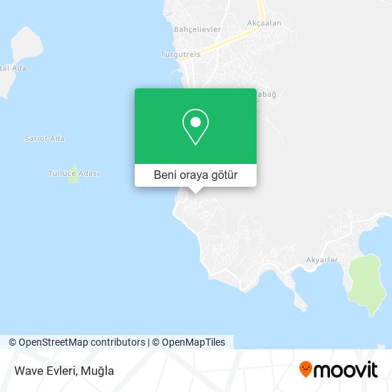 Wave Evleri harita