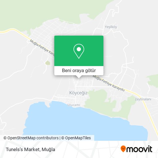 Tunels's Market harita