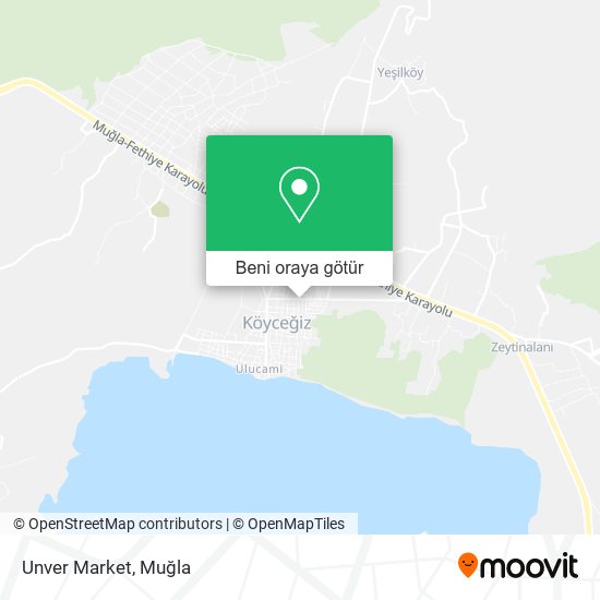 Unver Market harita