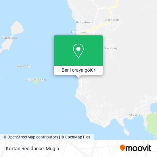 Kortan Recidance harita