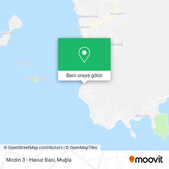 Modin 3 - Havuz Basi harita