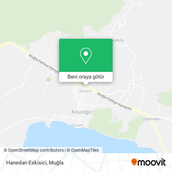 Hanedan Eskisici harita