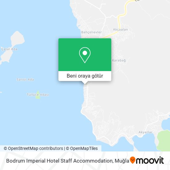 Bodrum Imperial Hotel Staff Accommodation harita