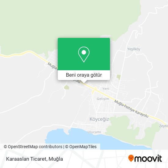 Karaaslan Ticaret harita