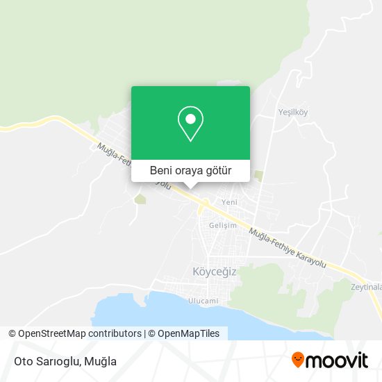 Oto Sarıoglu harita