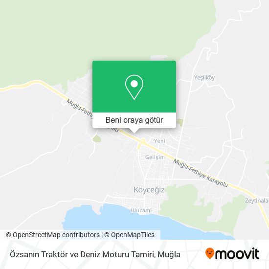 Özsanın Traktör ve Deniz Moturu Tamiri harita