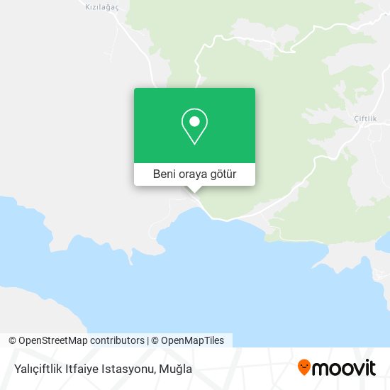 Yalıçiftlik Itfaiye Istasyonu harita