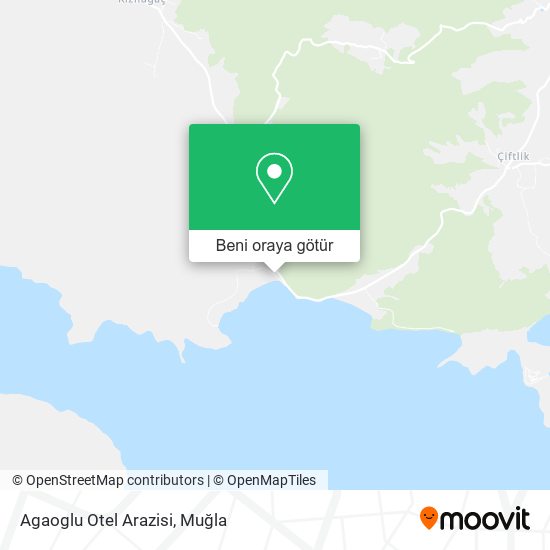 Agaoglu Otel Arazisi harita