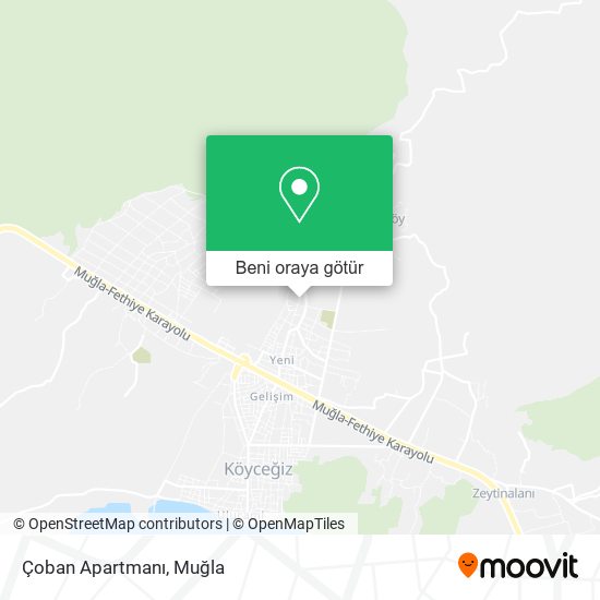 Çoban Apartmanı harita