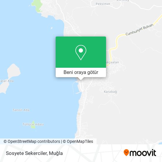 Sosyete Sekerciler harita
