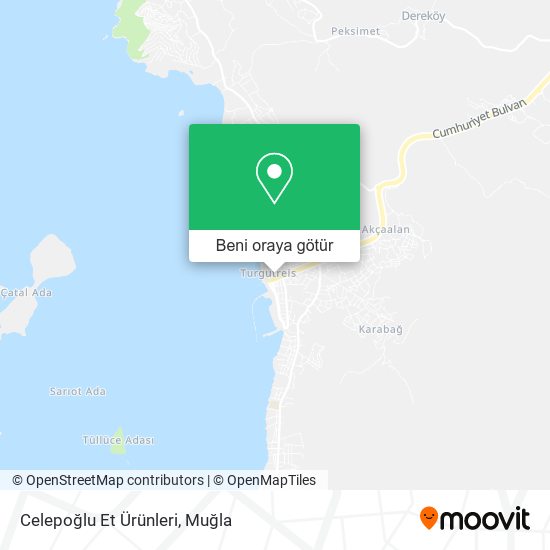 Celepoğlu Et Ürünleri harita