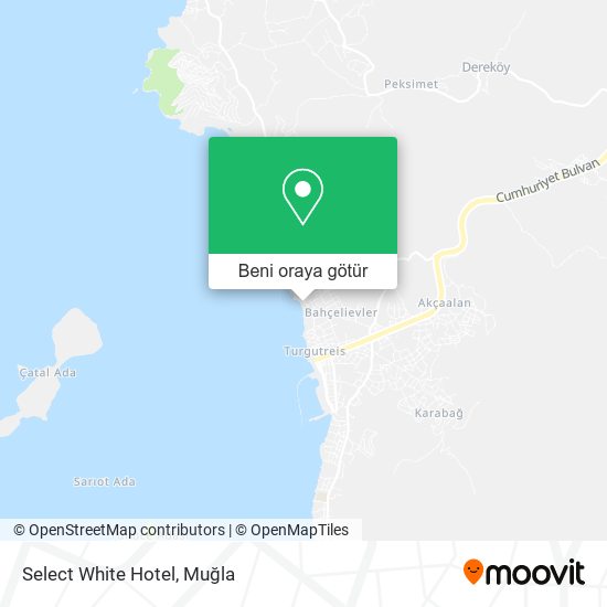 Select White Hotel harita