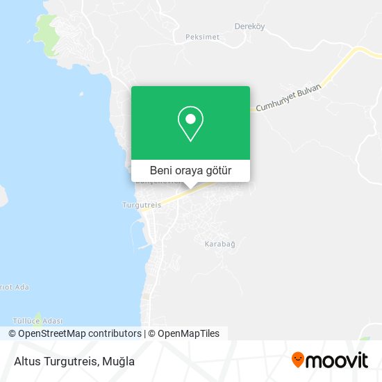 Altus Turgutreis harita