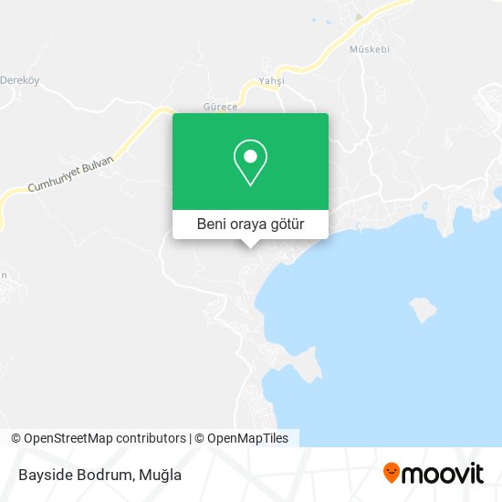 Bayside Bodrum harita