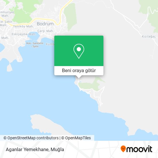 Aganlar Yemekhane harita