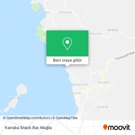 Kairaba Snack Bar harita
