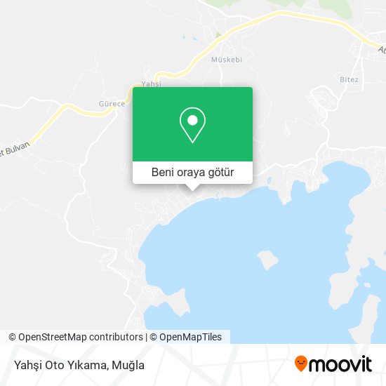 Yahşi Oto Yıkama harita