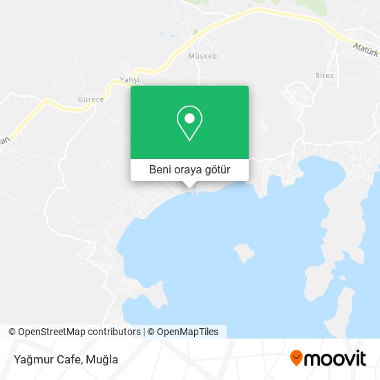 Yağmur Cafe harita