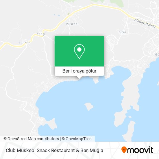 Club Müskebi Snack Restaurant & Bar harita