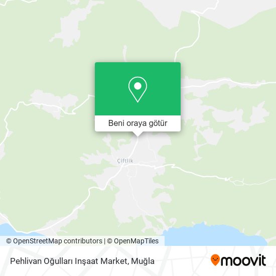 Pehlivan Oğulları Inşaat Market harita