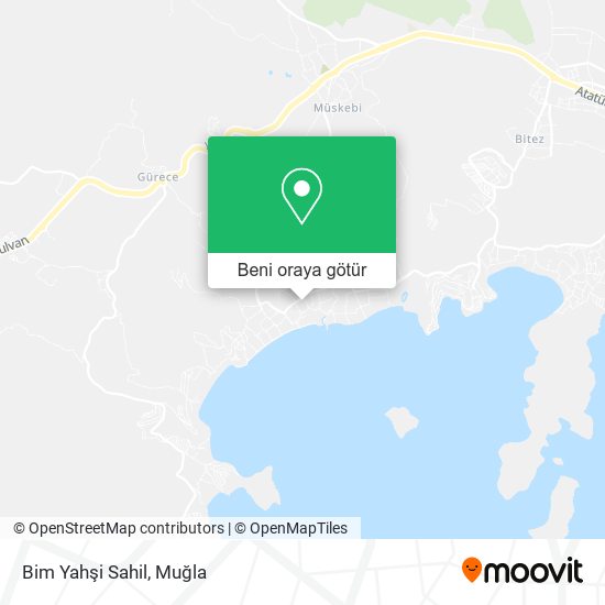 Bim Yahşi Sahil harita