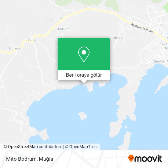 Mito Bodrum harita