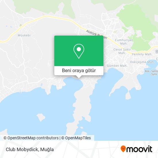 Club Mobydick harita