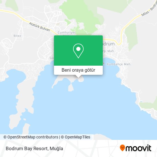 Bodrum Bay Resort harita