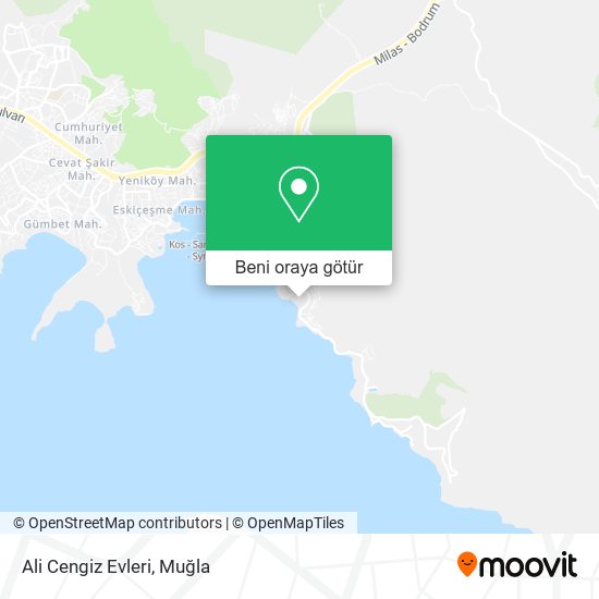 Ali Cengiz Evleri harita