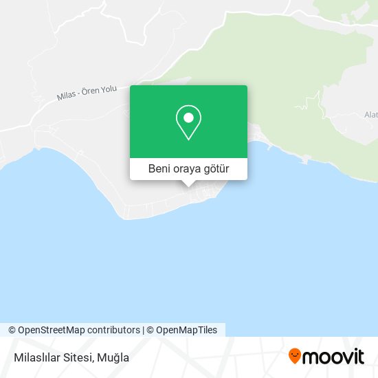 Milaslılar Sitesi harita