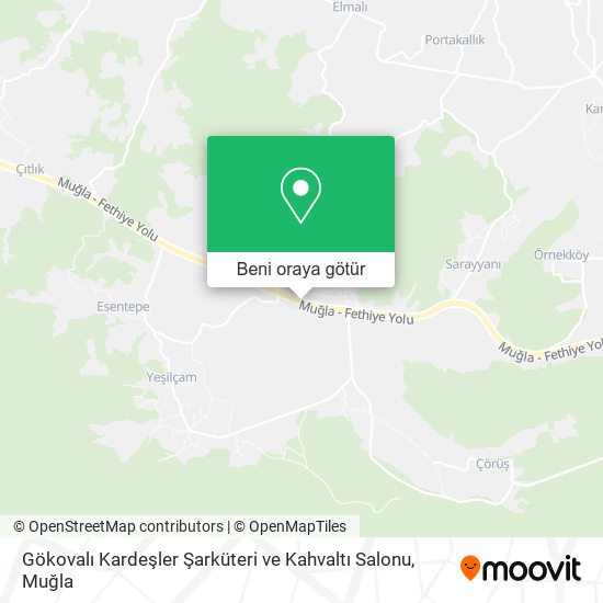 Gökovalı Kardeşler Şarküteri ve Kahvaltı Salonu harita