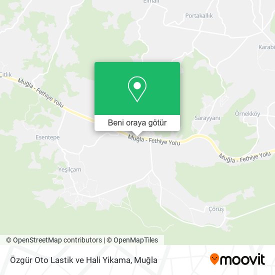 Özgür Oto Lastik ve Hali Yikama harita