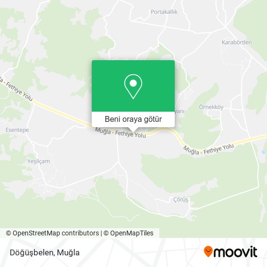 Döğüşbelen harita