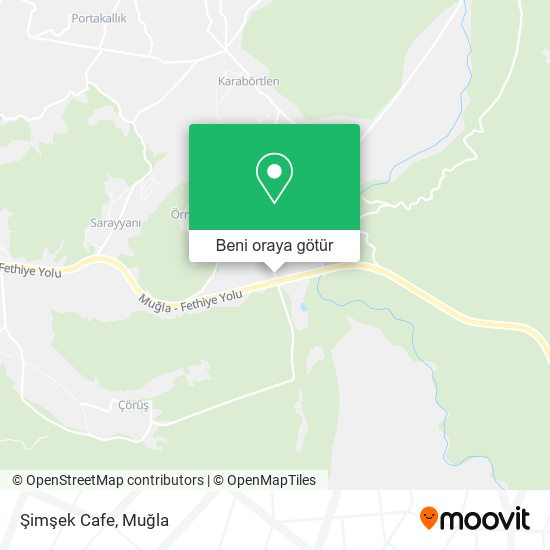 Şimşek Cafe harita