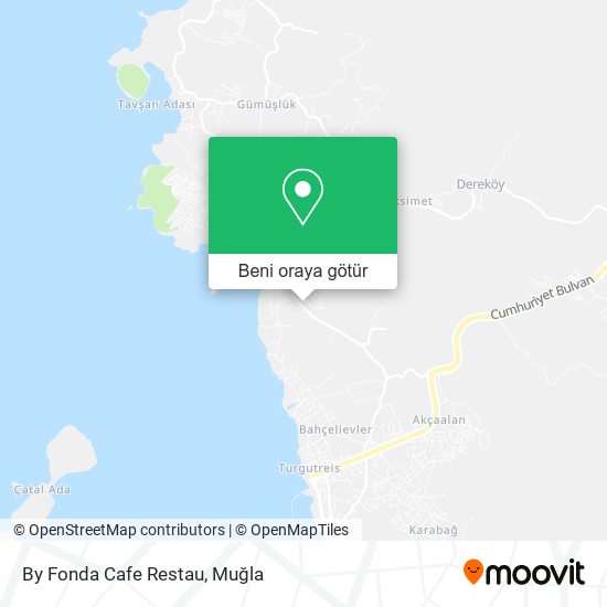 By Fonda Cafe Restau harita