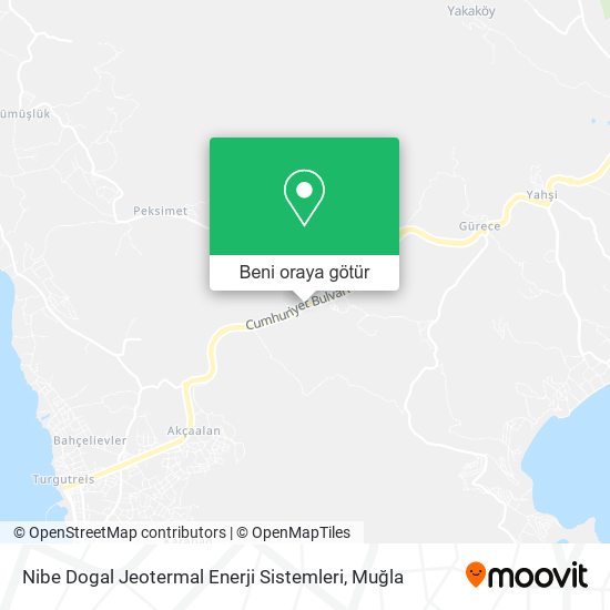Nibe Dogal Jeotermal Enerji Sistemleri harita