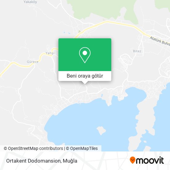 Ortakent Dodomansion harita