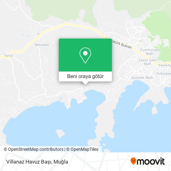 Villanaz Havuz Başı harita