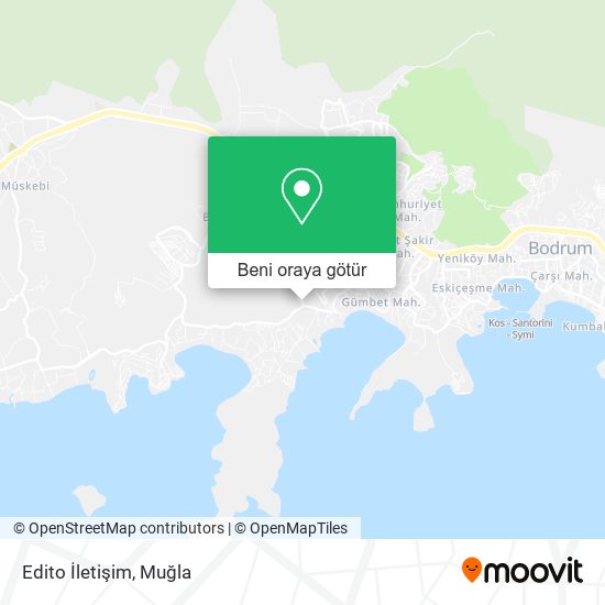 Edito İletişim harita