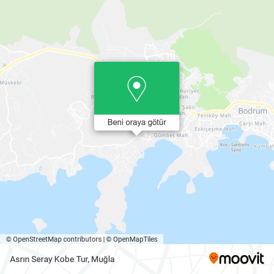 Asrın Seray Kobe Tur harita