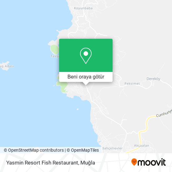 Yasmin Resort Fish Restaurant harita