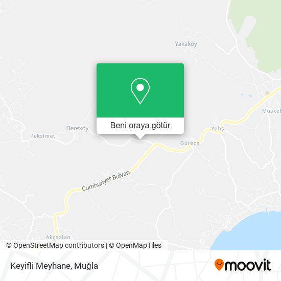 Keyifli Meyhane harita