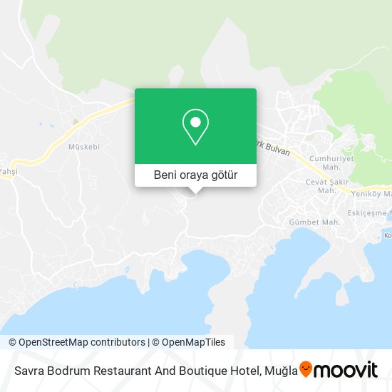 Savra Bodrum Restaurant And Boutique Hotel harita