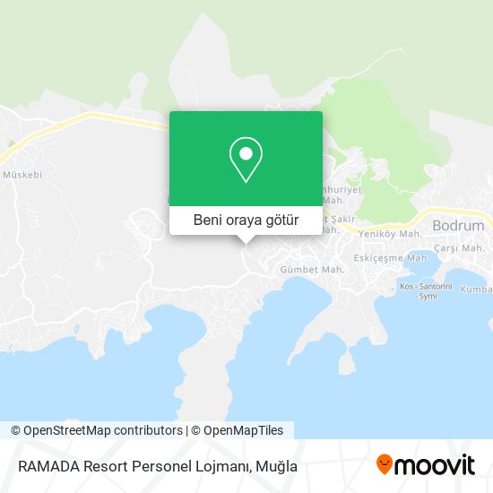 RAMADA Resort Personel Lojmanı harita