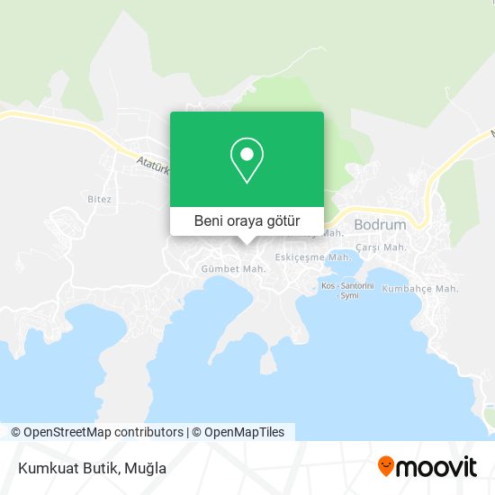 Kumkuat Butik harita