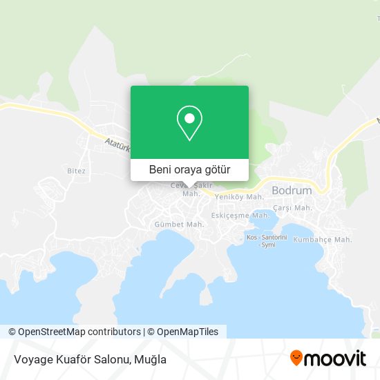 Voyage Kuaför Salonu harita