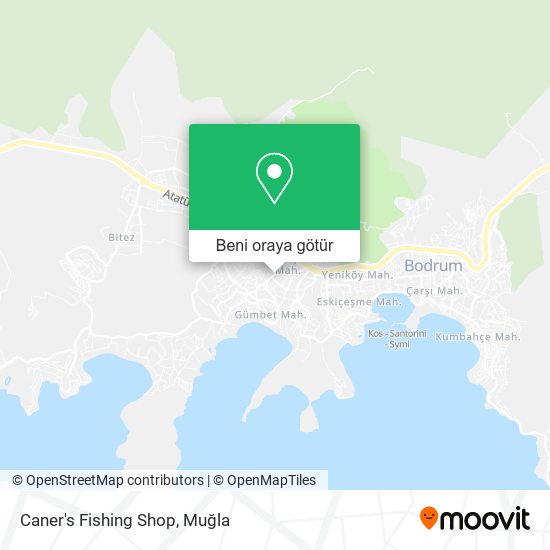 Caner's Fishing Shop harita