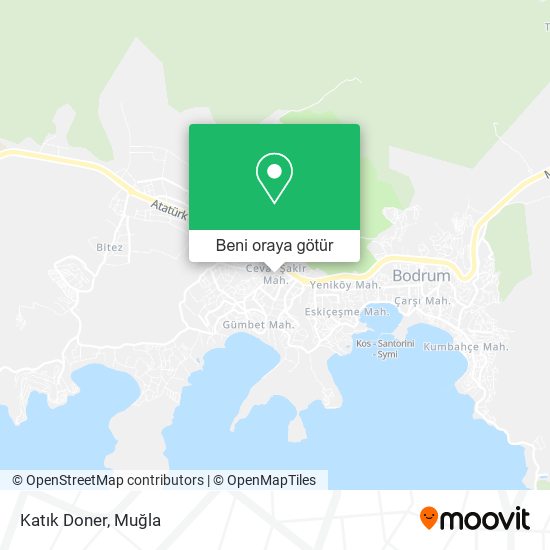 Katık Doner harita
